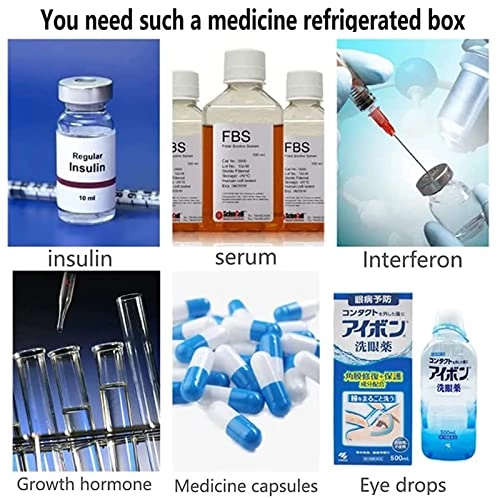 Insulin Cooler - Portable 2-8 Degrees 10200mAH