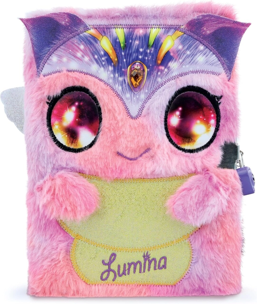 COLOR LAND CHILDRENS TOYS CENTER LLC Lumina - Soft Plush Locked 100-Pages