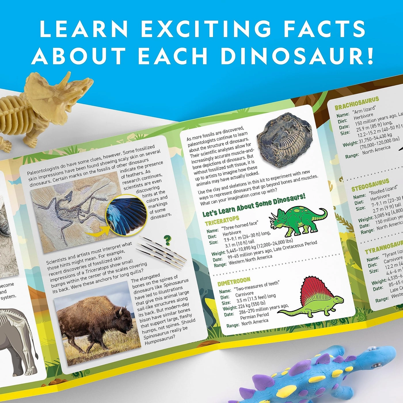 Clay Dinosaur Arts & Crafts Kit