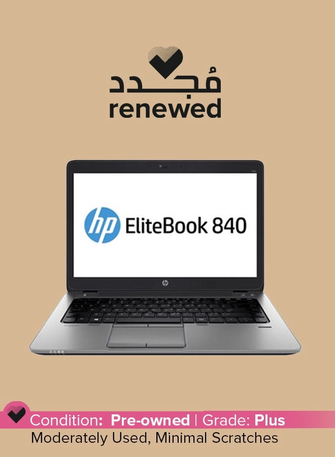 (Renewed) HP Elite Elitebook 840 - 14'' 4th_gen 4GB DDR 500GB HDD