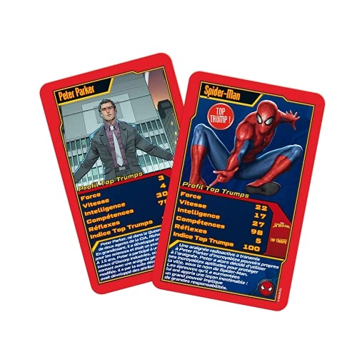 TOP TRUMPS - SPIDER-MAN - 30 cards French Kid