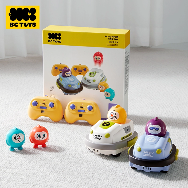 RC Bumper Car Toy Playset - 6 pcs