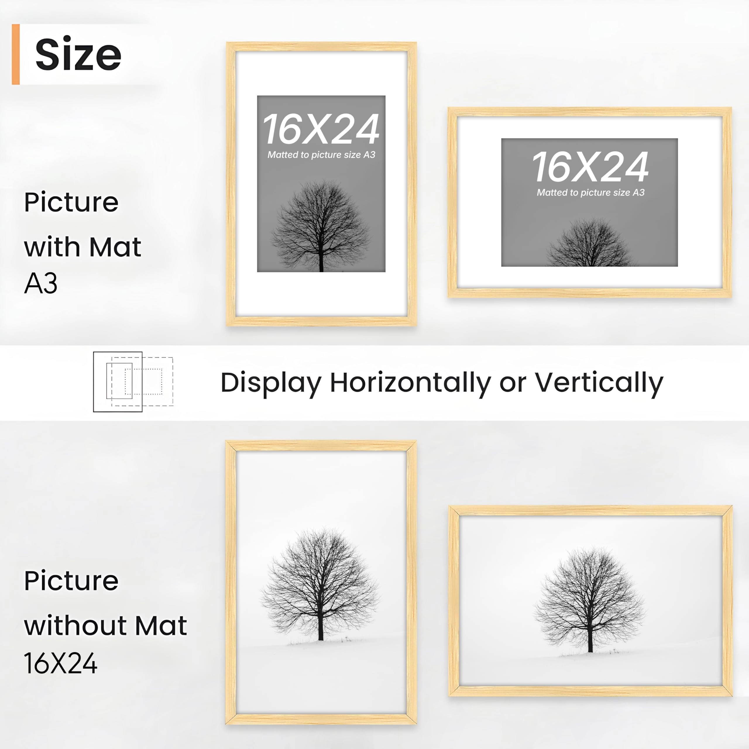Document Frame - 16x24 Inch