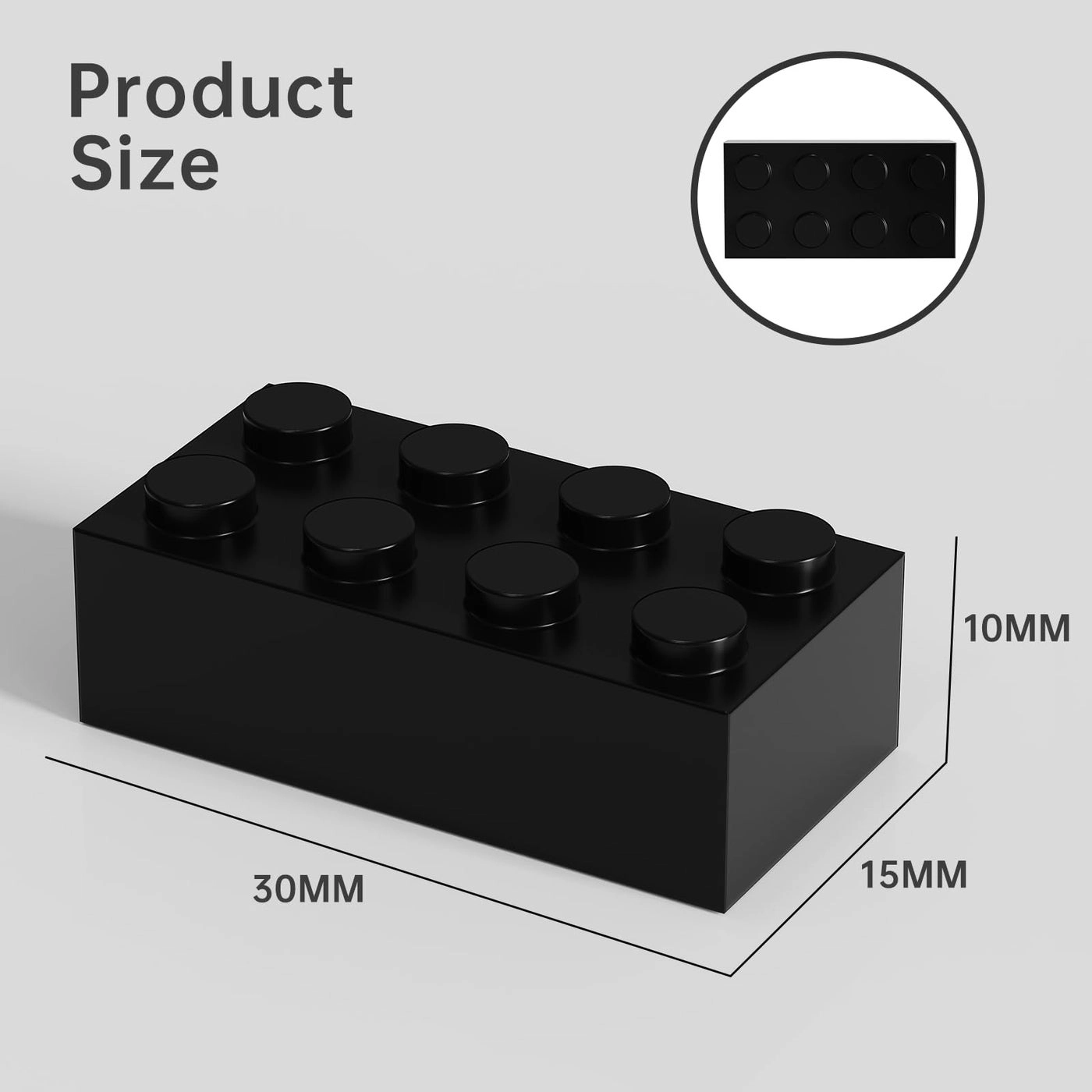 Classic Bulk Brick Block - 200 pcs