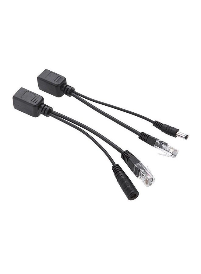 PoE Injector - 12Vdc 10/100Mbps + Splitter