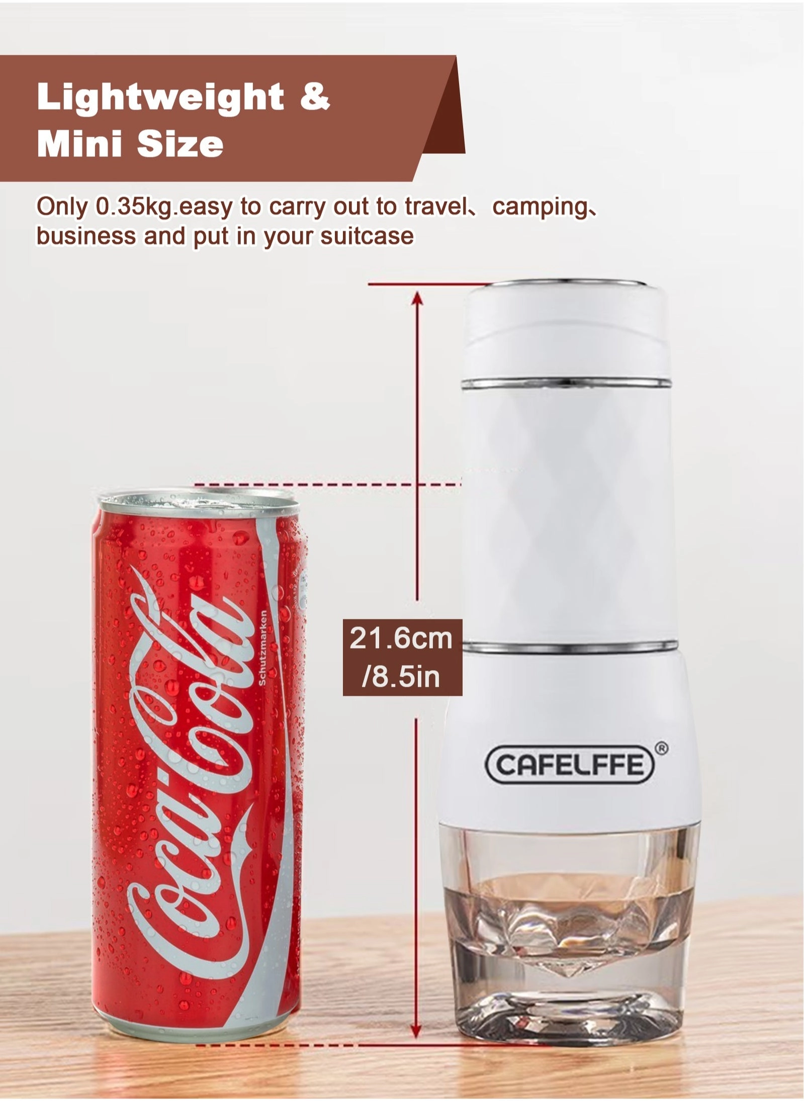 3-in-1 Portable Espresso Machine & Milk