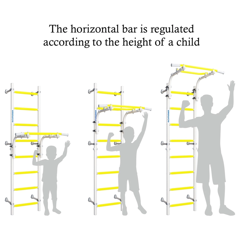Next Top Wall Bars - Green Apple Suitable for 3 years and above