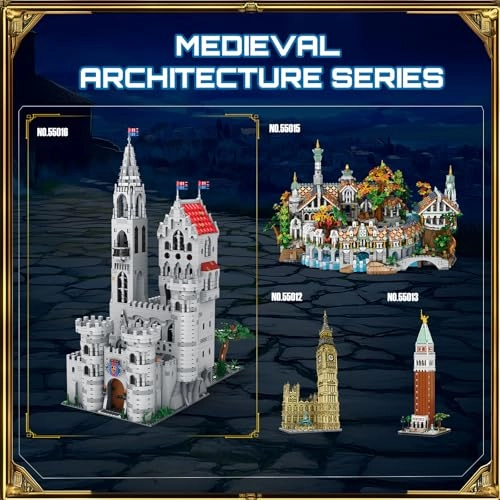 King’s Castle (55016) - Medieval Foldable Three-Tier