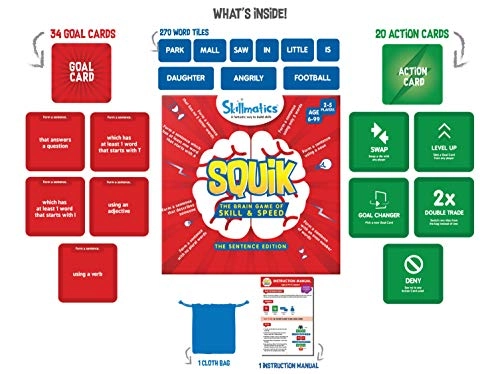 Skillmatics SQUIK - Sentence Edition - 6 months+