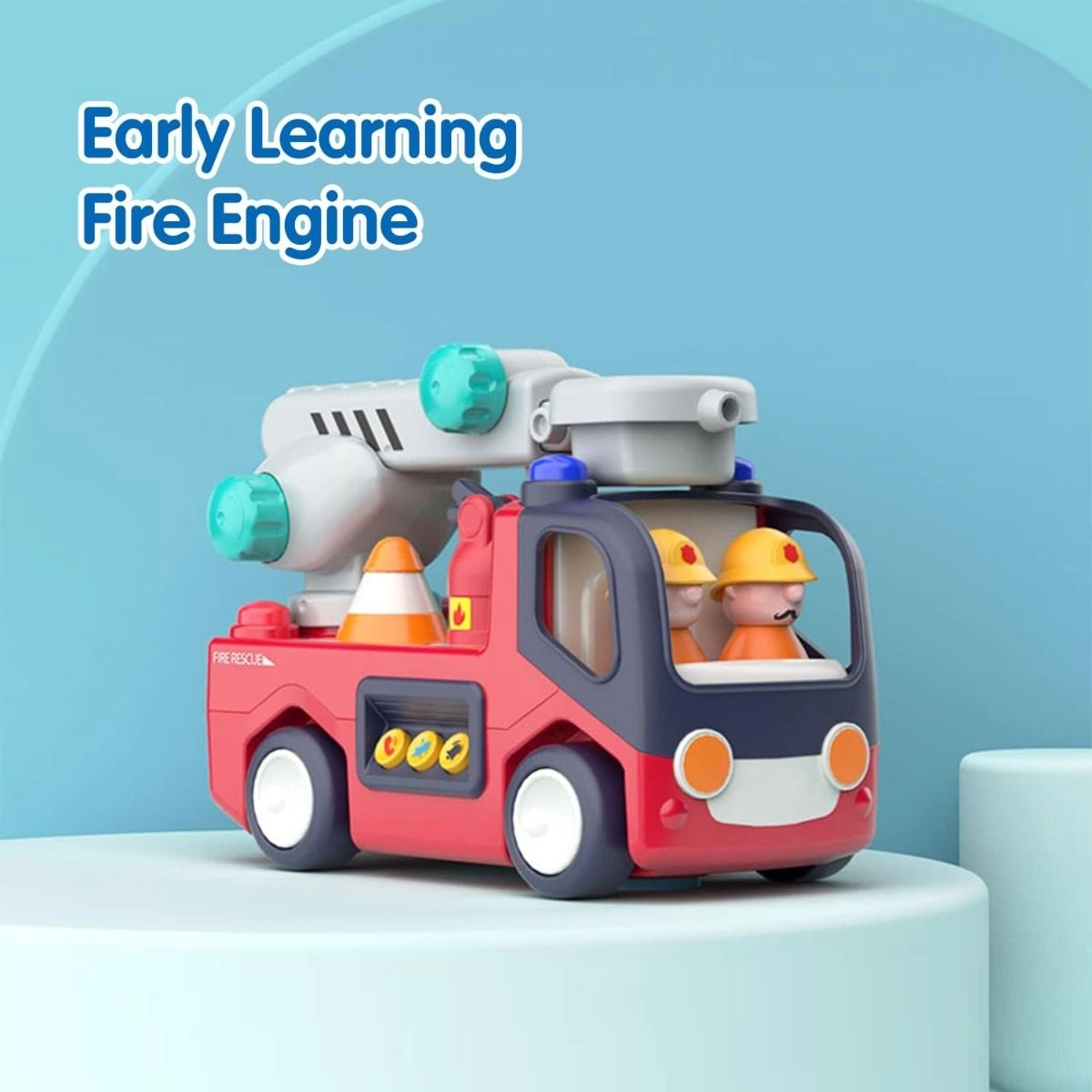 Early Learning Fire Engine Toy - 18 Months