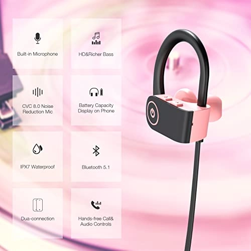 Bluetooth Headphones Wireless Earbud