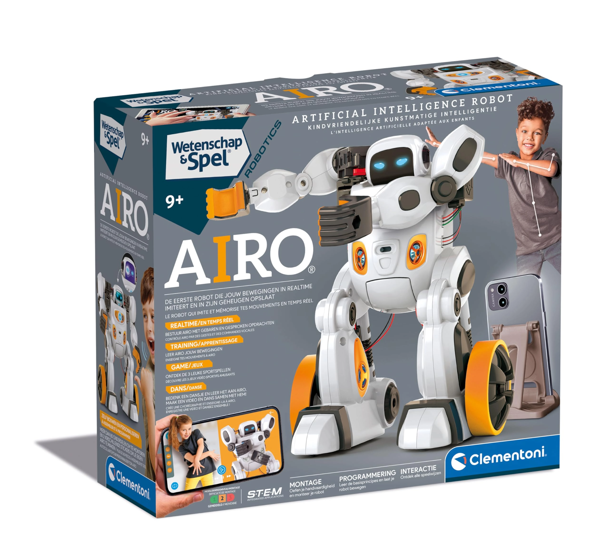 Clementoni Airo - Artificial Intelligence 6 motors Bluetooth