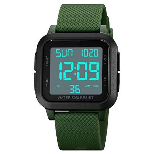 Sport Digital Watch 40mm Acrylonitrile Butadiene Styrene