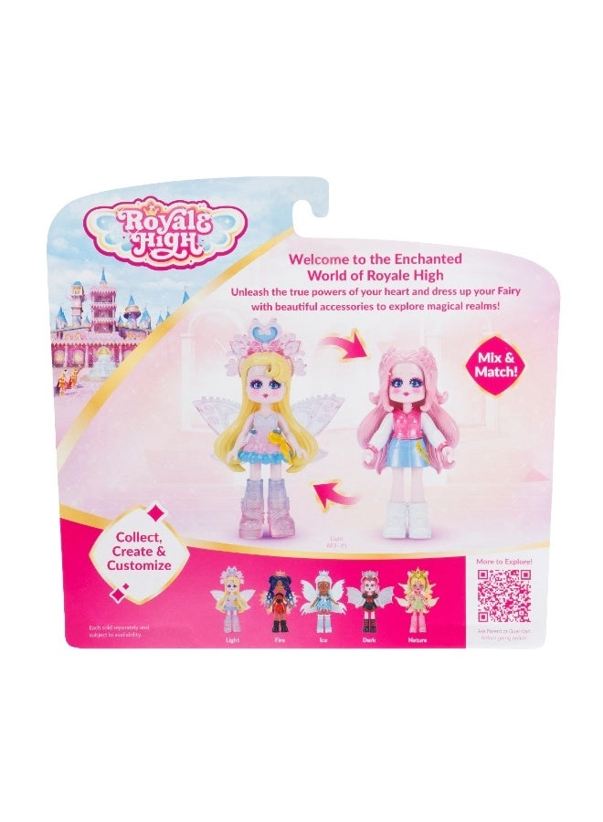 Light Fairy Doll Figure - Core Deluxe 3-Inches Ages 5+