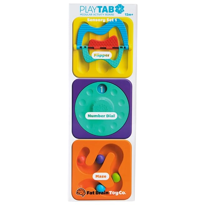 Fat Brain Toy Co. PlayTab Tile Assortment - 12 Months and Up