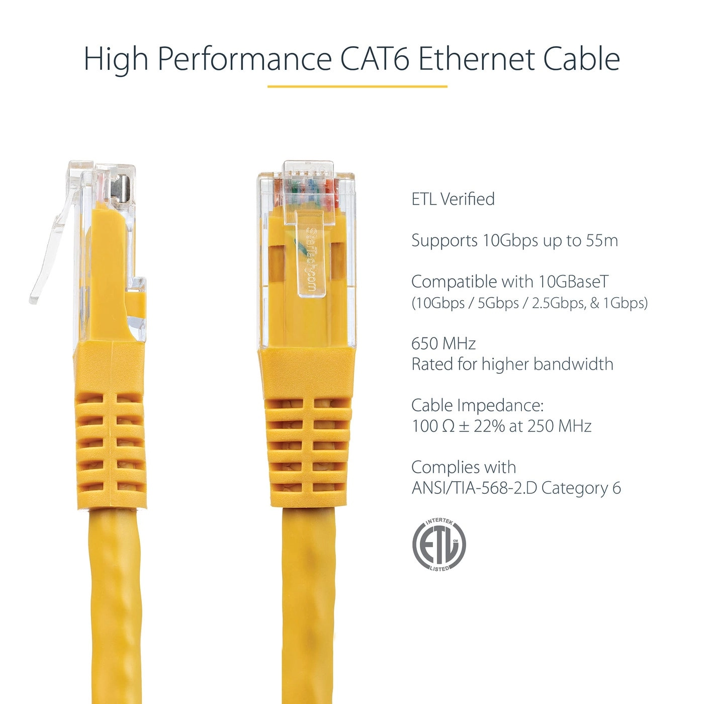 CAT6 Ethernet Cable - 6FT