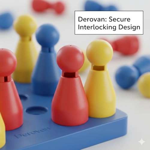 100‑Peg Educational Building Toy - 3+ 100 pieces