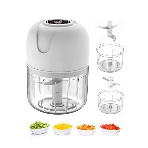 Electric Garlic Chopper - 250 Millimeters USB-powered