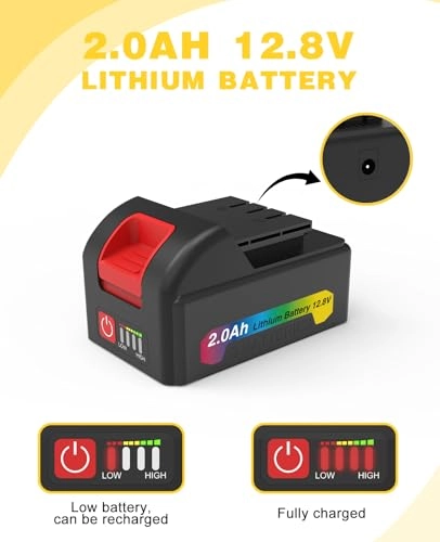 Power Drill Cordless - 2000 Milliamp Hours