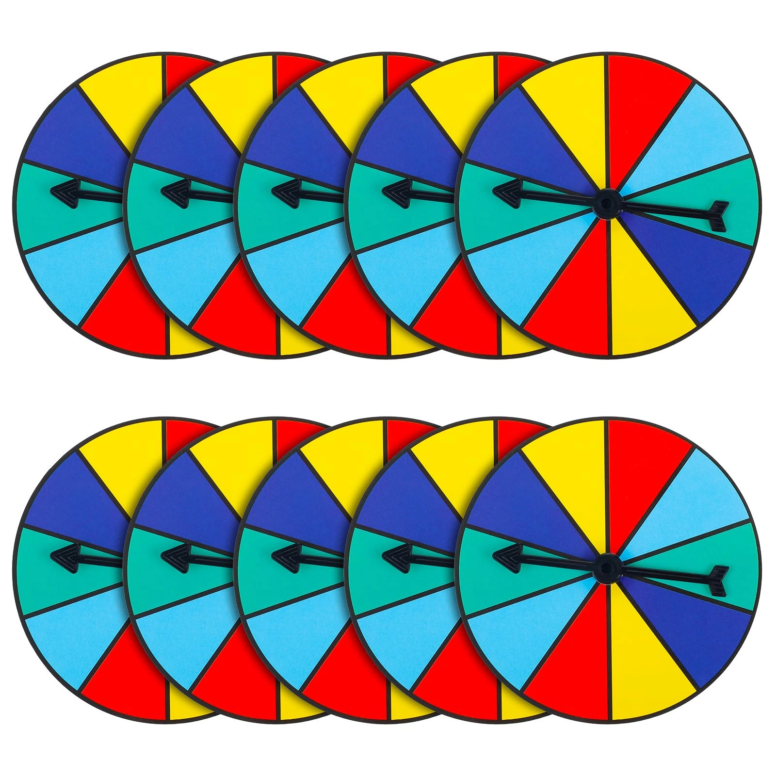 Chivao Game Spinner Wheel - 12 years and up 10 pieces