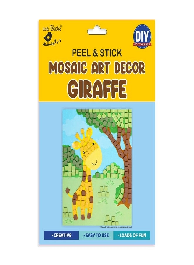 Mosaic Art Decor Peel & Stick - Giraffe