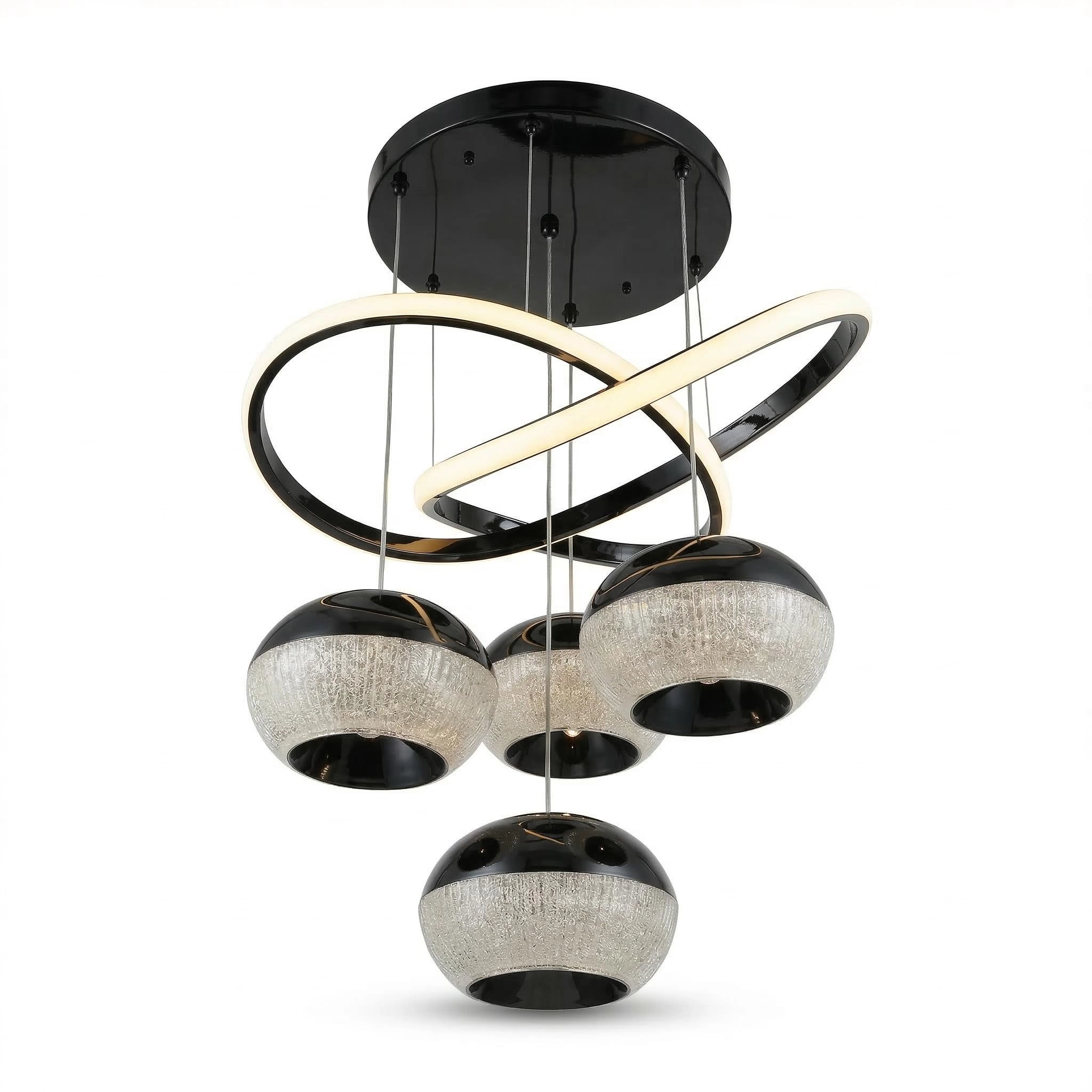 Infinity Ring Chandelier - Dimmable