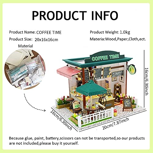 Model Puzzle House - Cake Shop 1:24