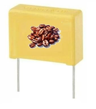 DALOCA Capacitor - Coffee Machine Compatible 0.56 uF silver