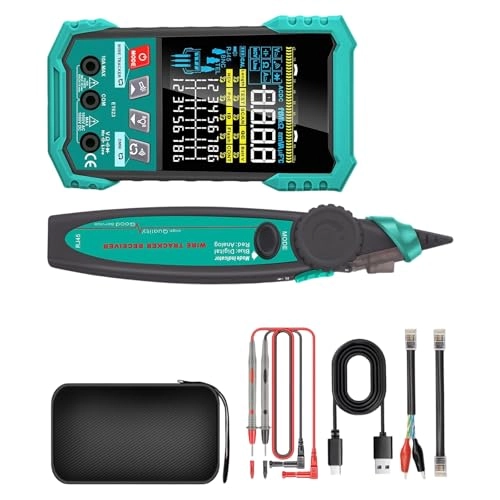 Oxtxuzdm Networks Cable Tester - 1250mAh 2.5~400m 6000 Count
