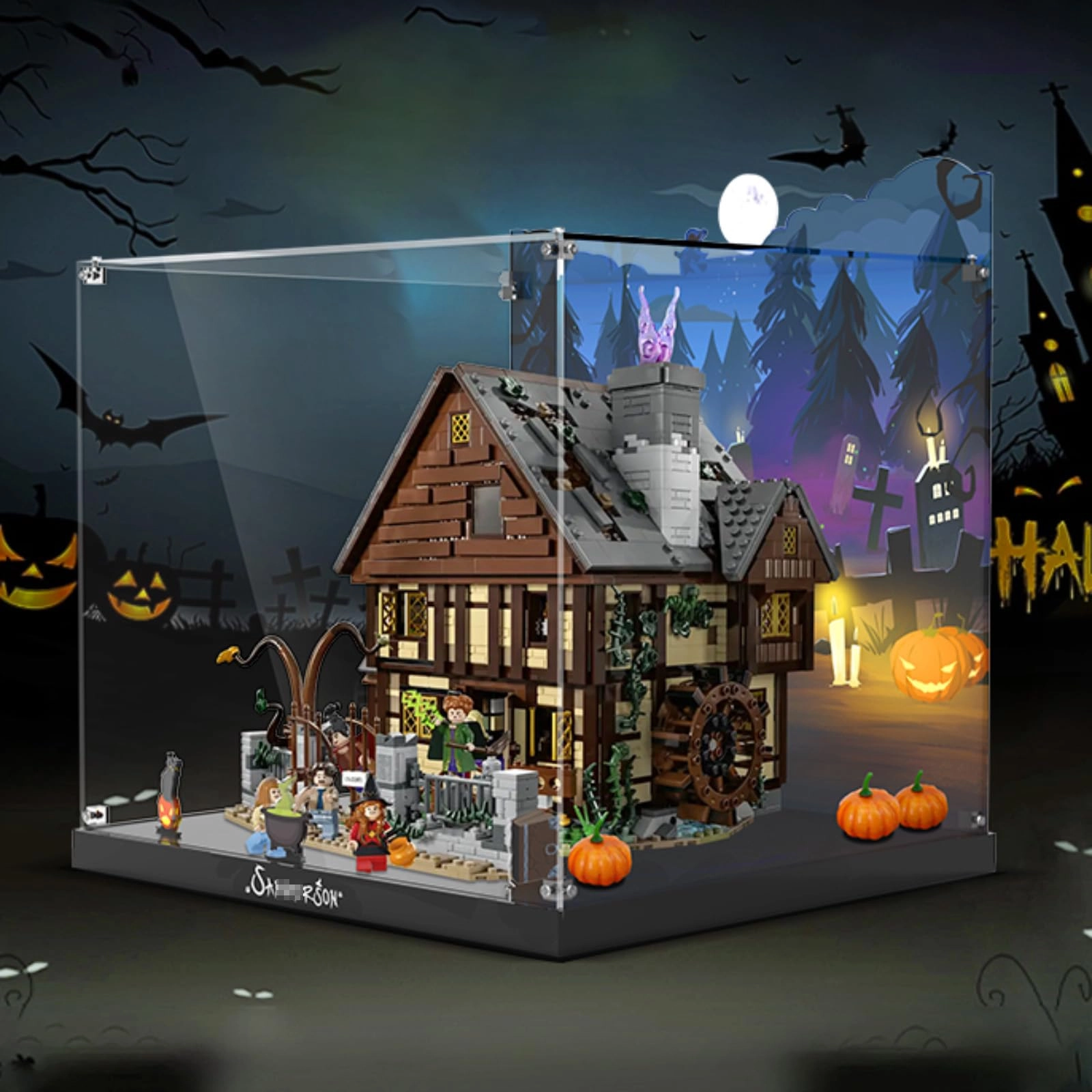 Figures Display Box (21341) - Acrylic Dustproof Transparent 35x30x35cm