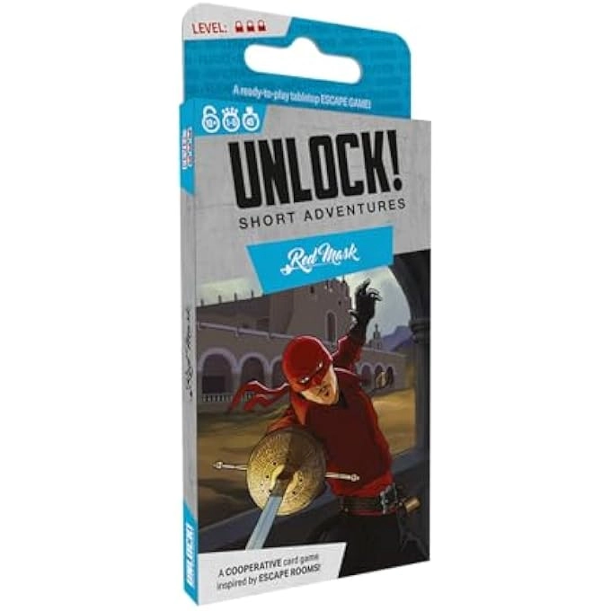 Asmodee Unlock!: Short Adventures 7 - Red Mask