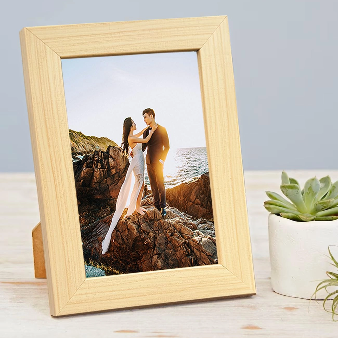 Edge Square, Edge Square Single Picture Frame - 4x6 Inch 1
