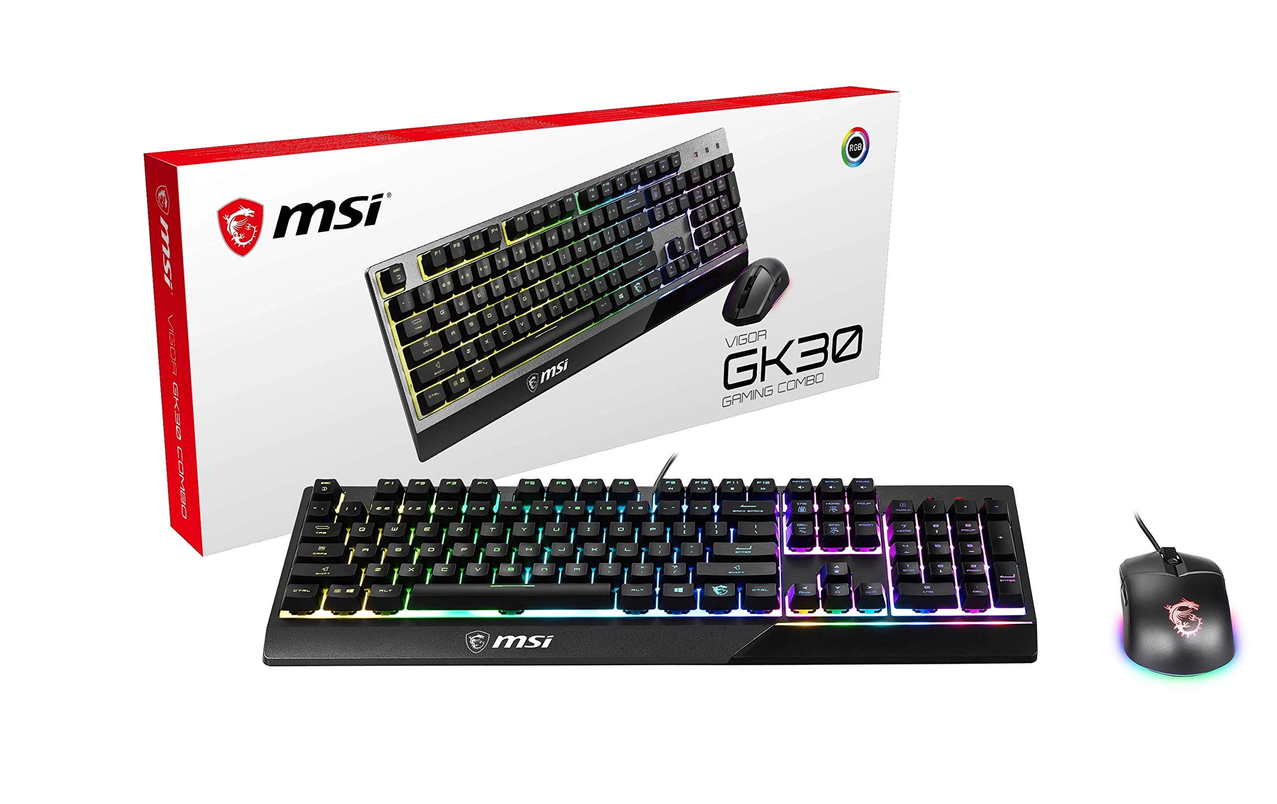 MSI Vigor GK30 + GM11 - EN Wired