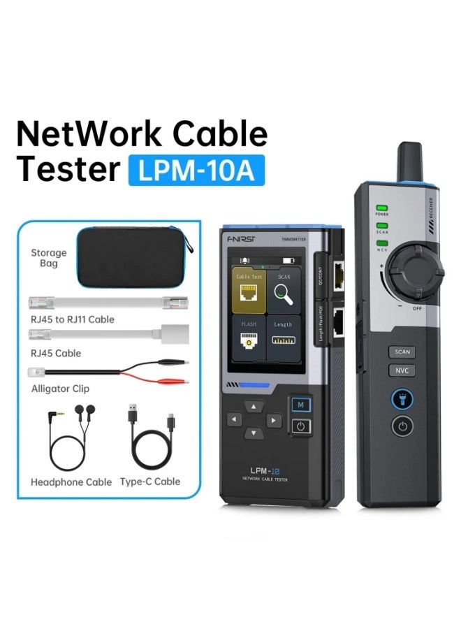 FNIRSI LPM-10A - Color Display PoE Test RJ45 Crimp