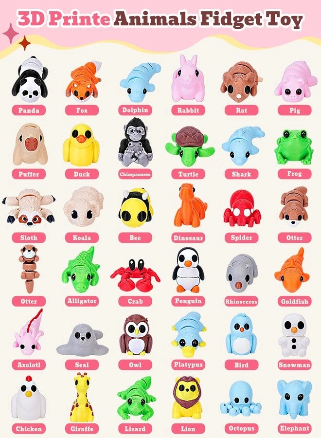 Animal Figurines - 36PCS Set