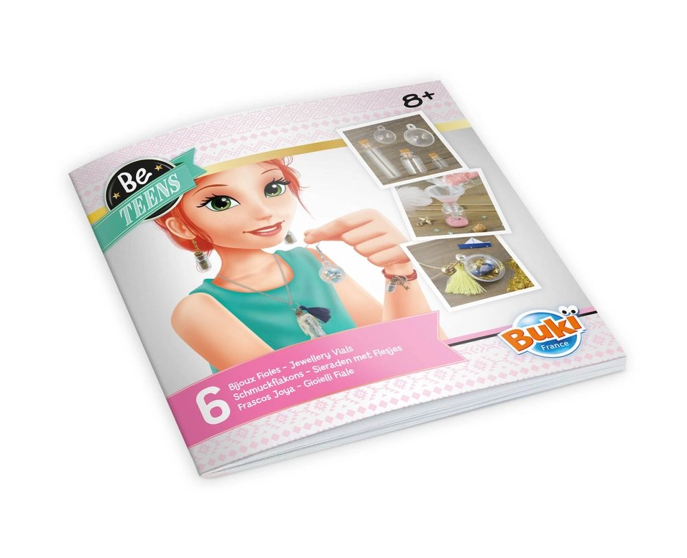 Jewellery Vials Kit - Makes 3 necklaces 2 pairs of earrings