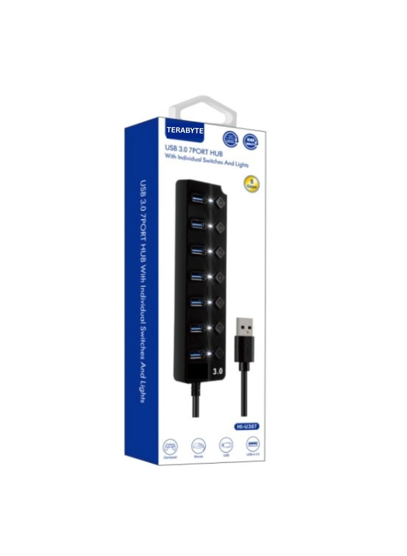 Terabyte USB 3.0 7PORT HUB