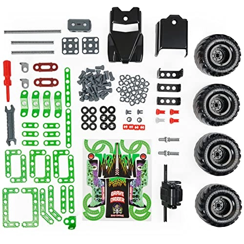 Junior Grave Digger - 127 pcs for ages 5+ Pull-back Motor