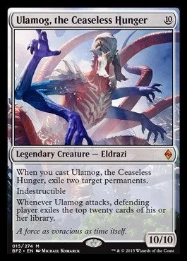 Magic: the Gathering Ulamog The Ceaseless Hunger 015/274 - Battle for Zendikar
