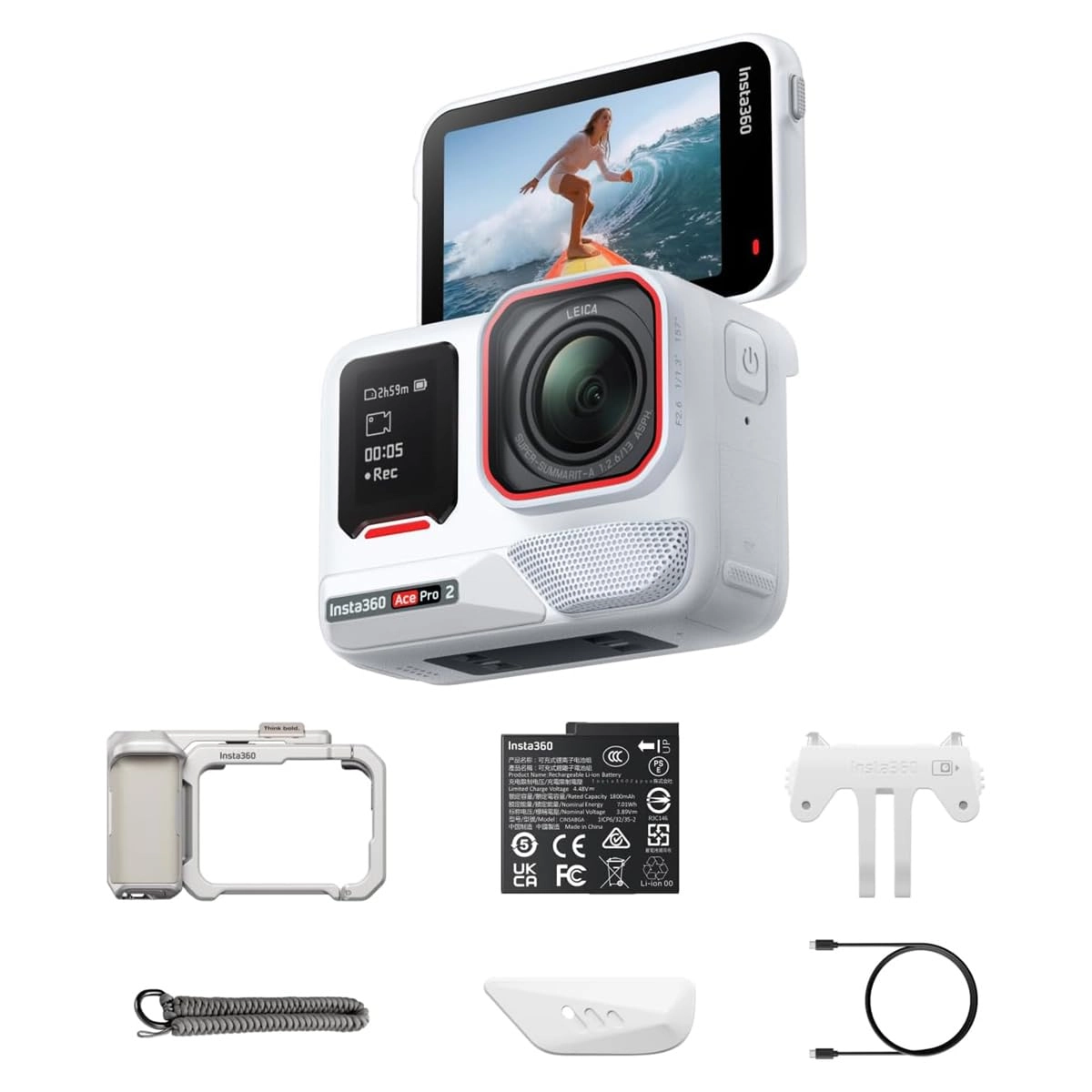 Insta360 Ace Pro 2 - 8K 30FPS Explorer Bundle