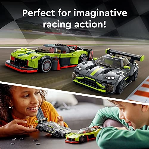Aston Martin Valkyrie AMR Pro + Aston Martin Vantage GT3 (76910)