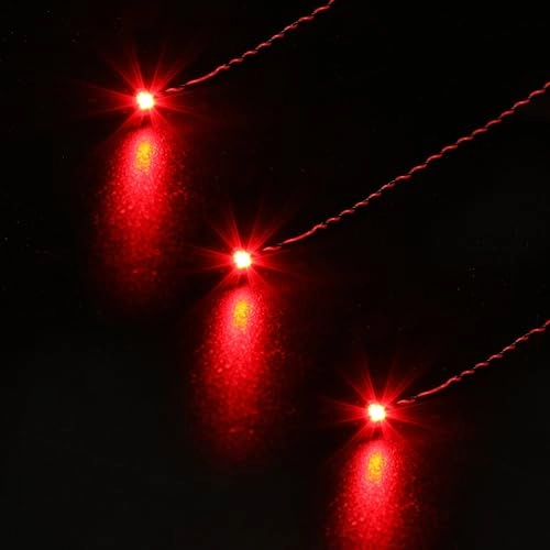 Red Light Beads - Plastic for LEGO Bricks Pack