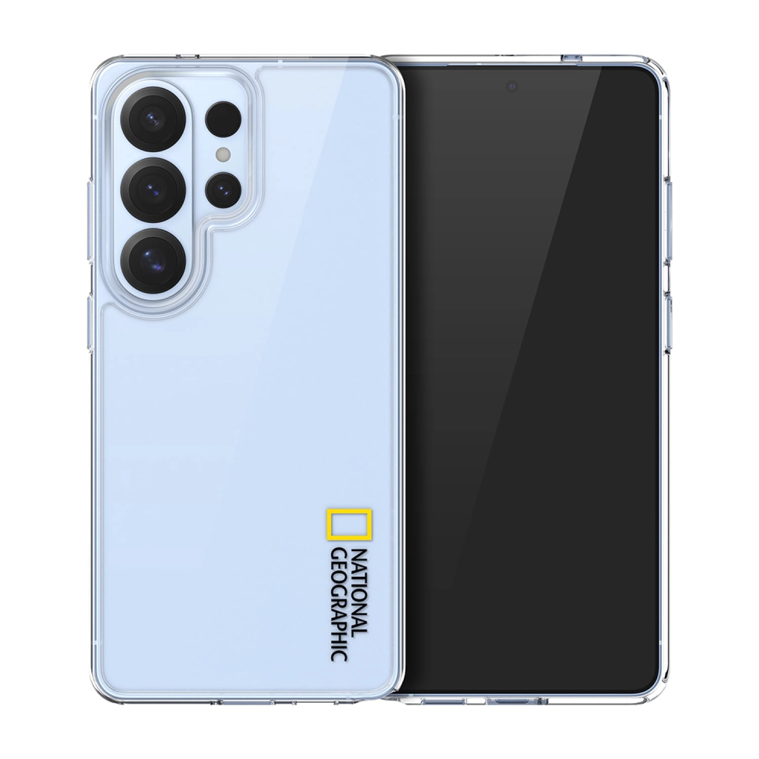 National Geographic Crystal Clear Case V2 Jell Hard TPU PC/acrylic for Galaxy S26 Ultra