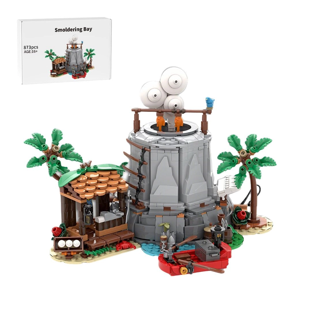 Modular House Architecture Medieval Fishing Grounds (MOC-208347)
