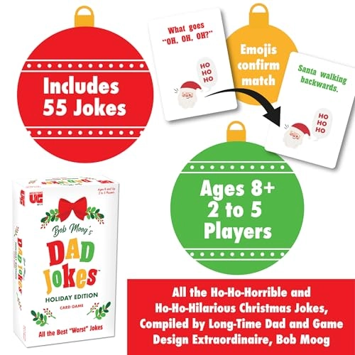 Bob Moog's Dad Jokes Holiday Edition - Card Game