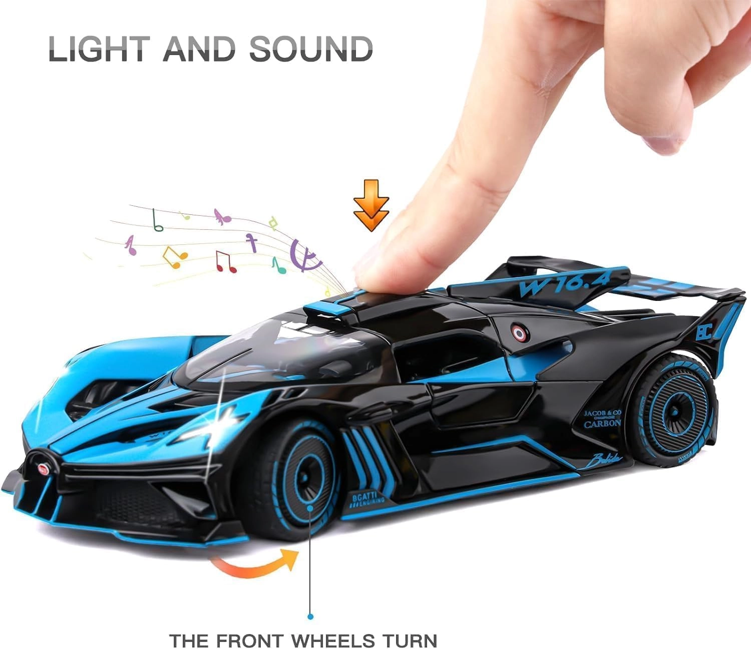 Bugatti Bolide - 1:24 1 Count