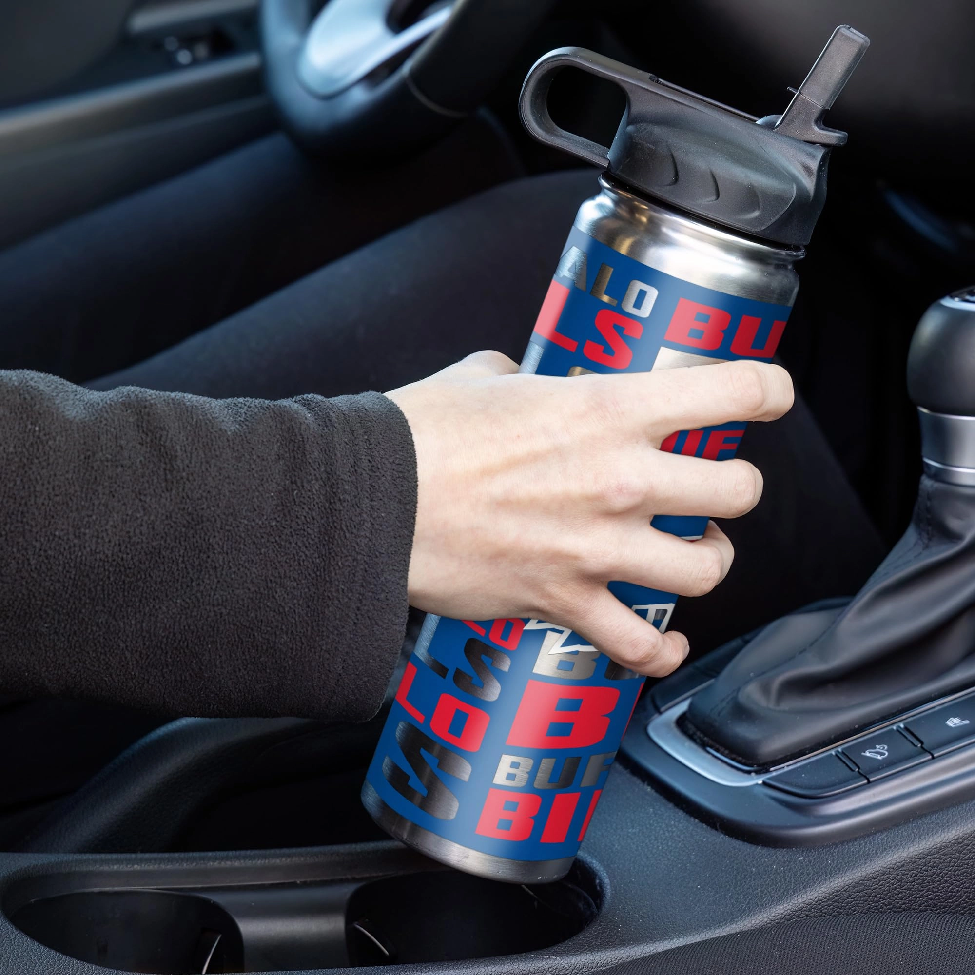 Stainless Steel NFL Football Tumbler - 650ml