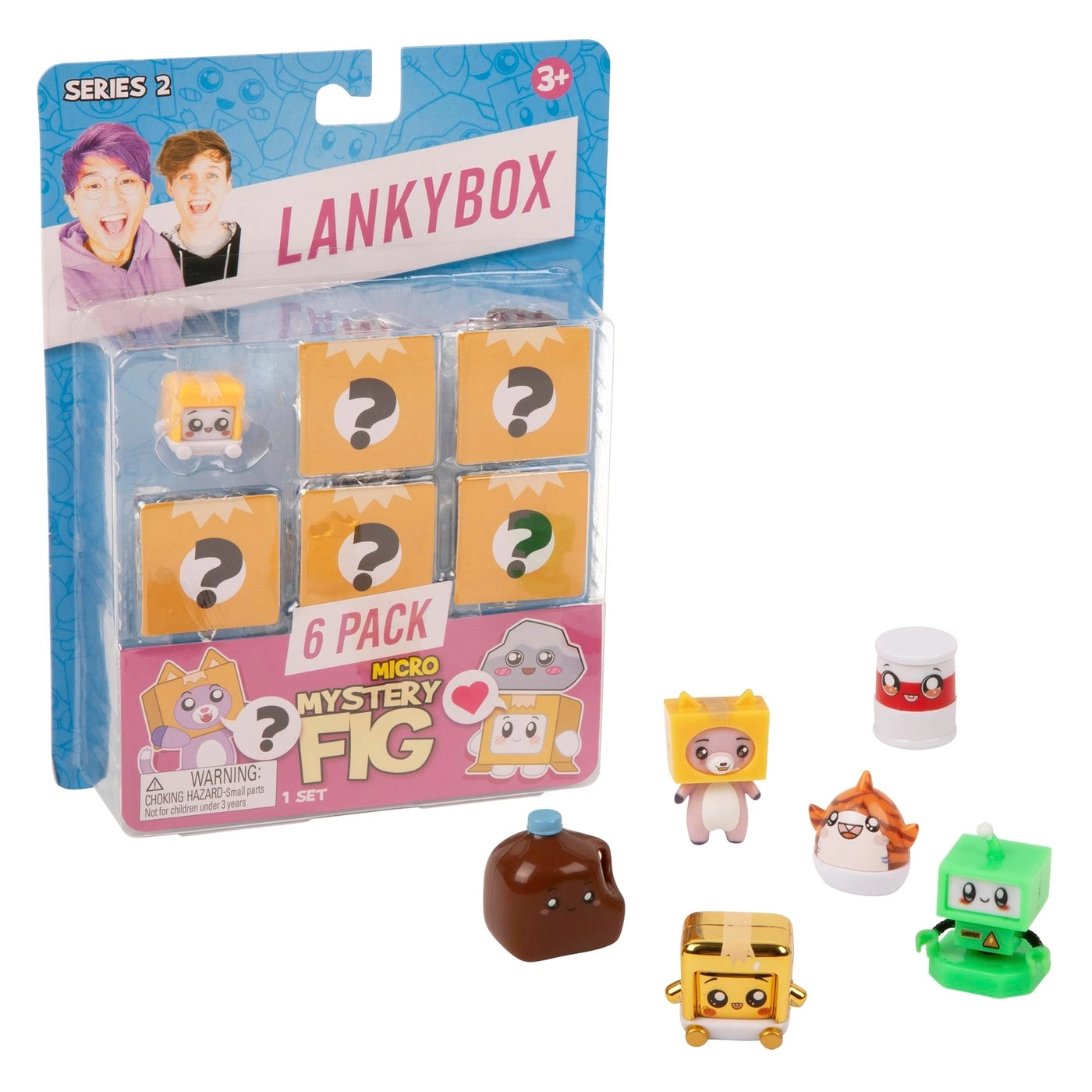 LANKYBOX Mystery Micro - Series 2 6 Pack