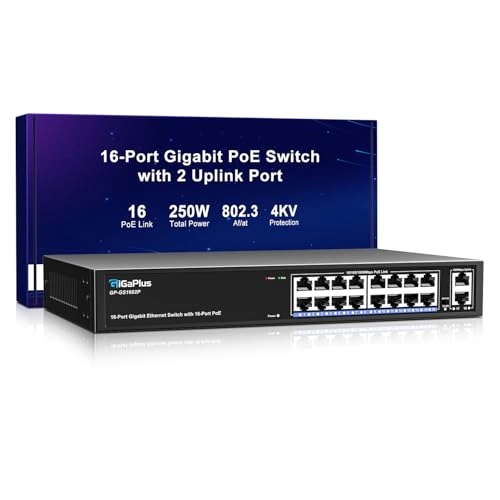 GP-GS1602P 16-ports