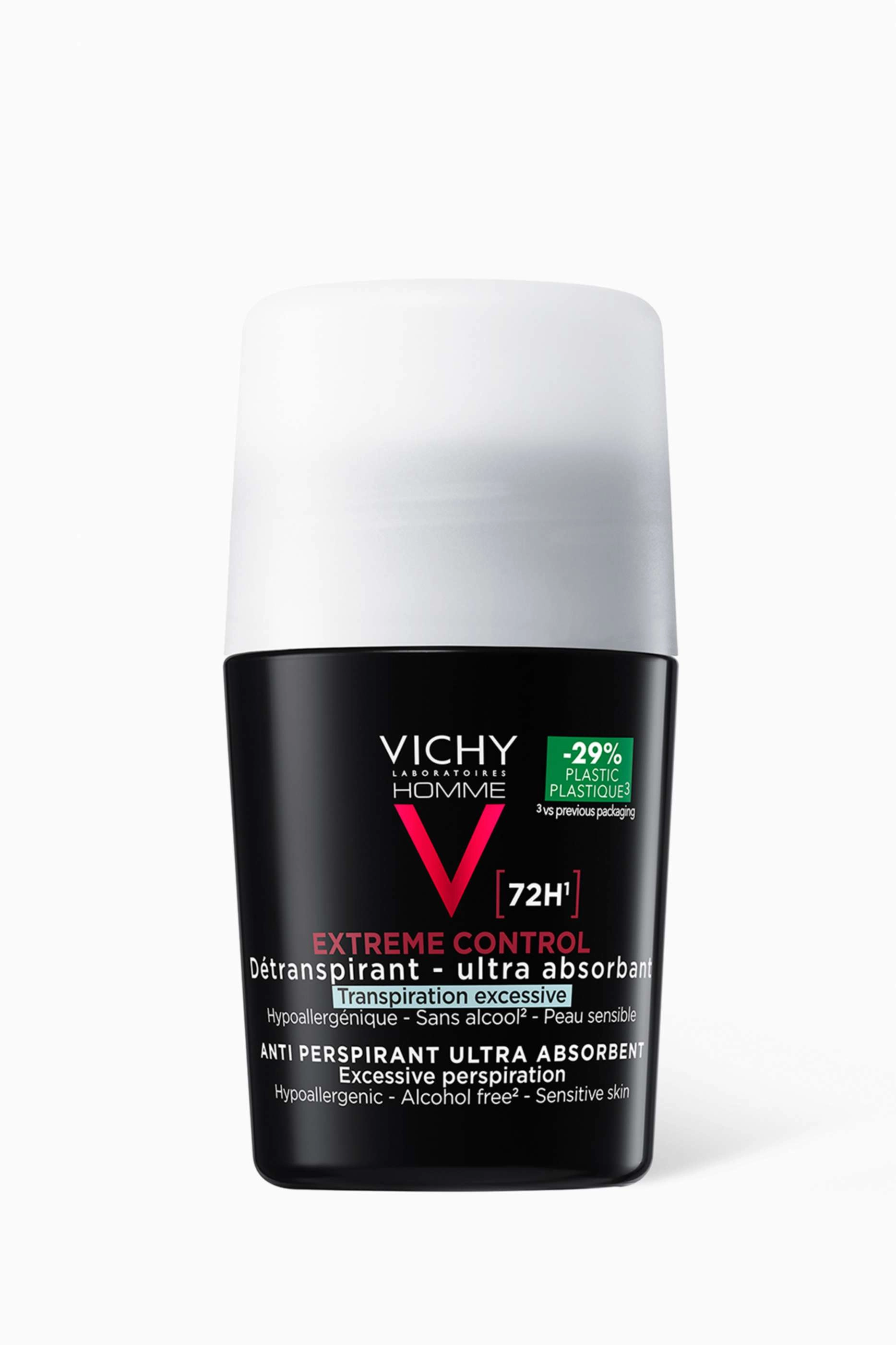 72-Hour Anti-Perspirant Homme Deodorant - No scent 50 ml